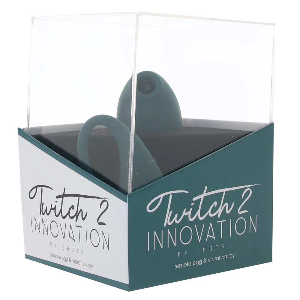 Twitch 2 Suction Stimulator and Egg Vibe Set in Green - Image 6