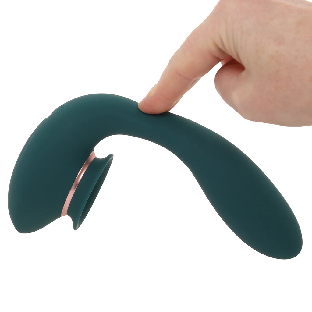 Twitch 3 Innovation G-Spot and Suction Vibe in Green - Image 8