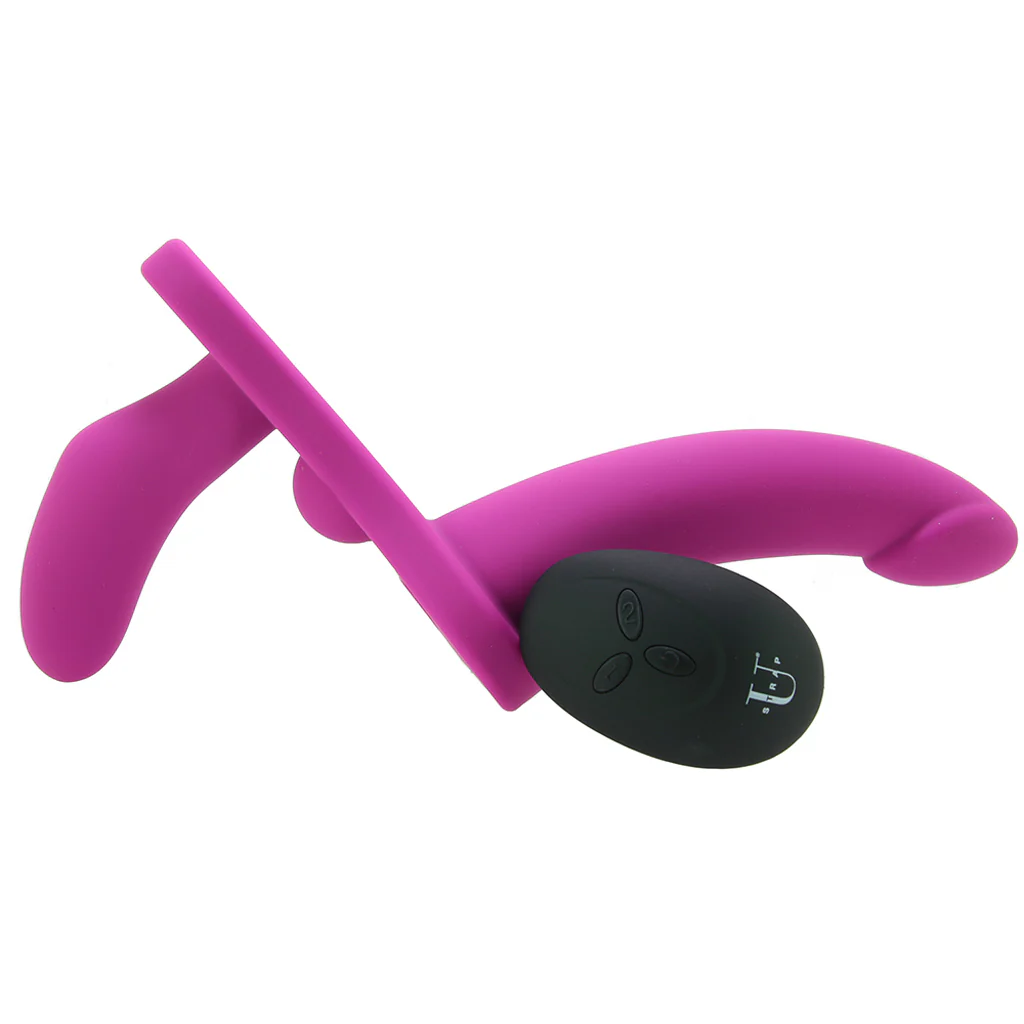 Strap U Double Take Vibrating Dildo & Harness - Image 2