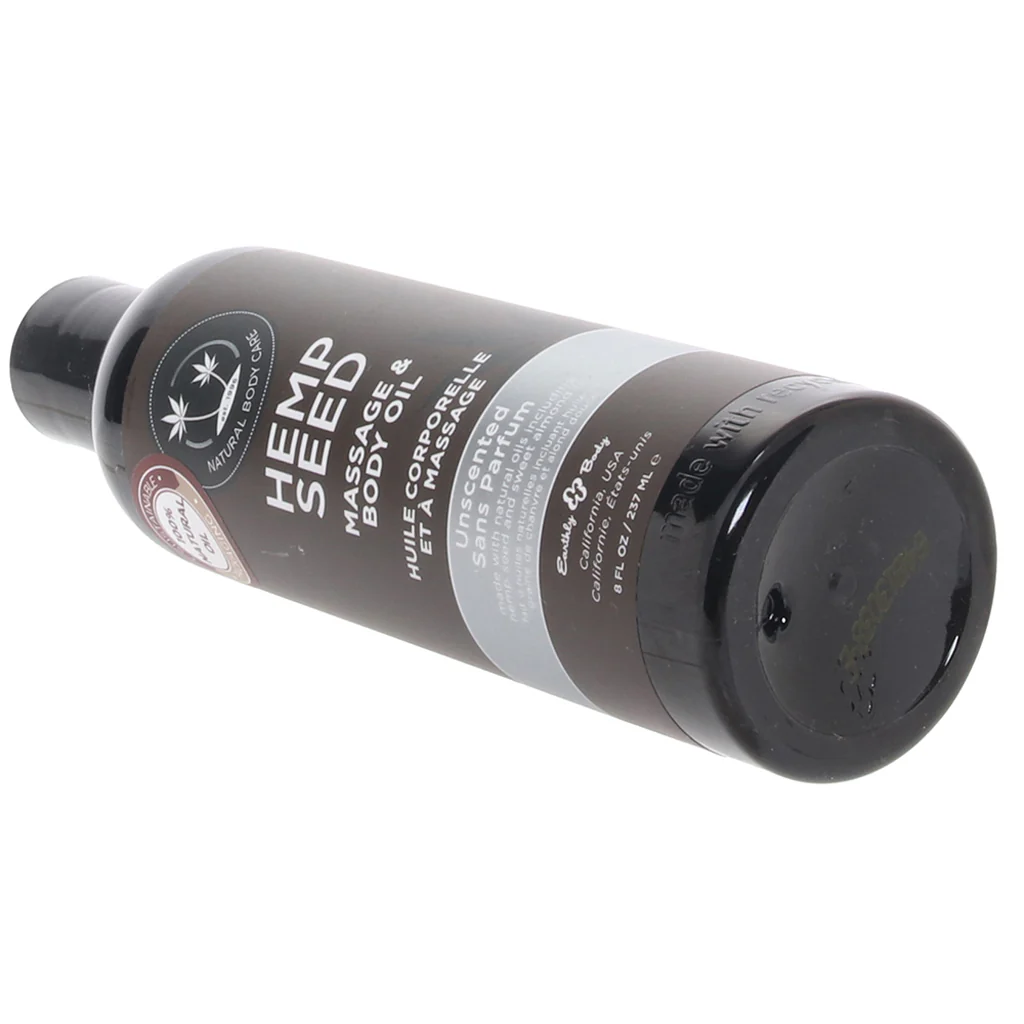 Hemp Seed Massage Oil 8oz/236ml in Unscented - Image 5