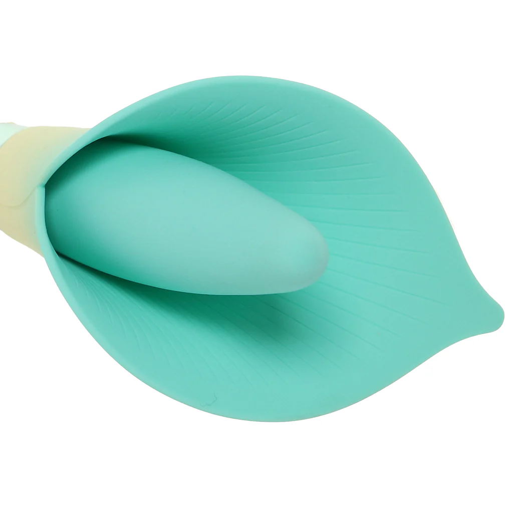 Vala Fiercely Powerful Silicone Flower Vibe in Yellow - Image 2