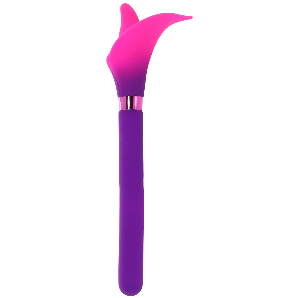 Vala Fiercely Powerful Silicone Flower Vibe in Purple - Image 5
