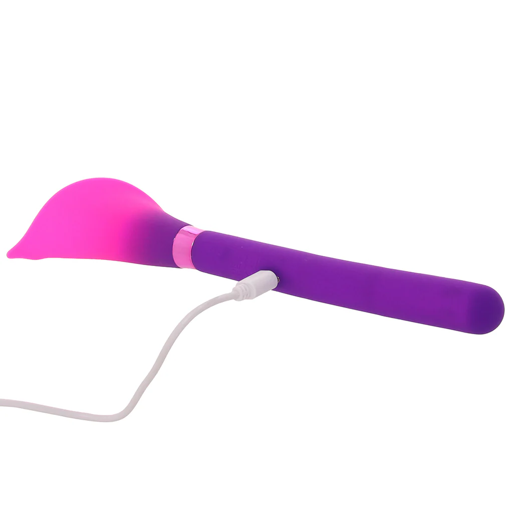Vala Fiercely Powerful Silicone Flower Vibe in Purple - Image 7