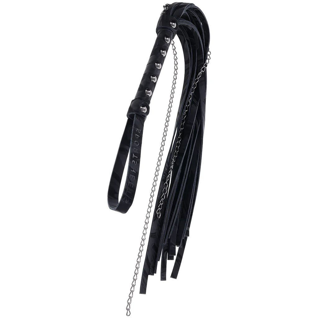 Velvet Noir Chain Flogger - Image 5