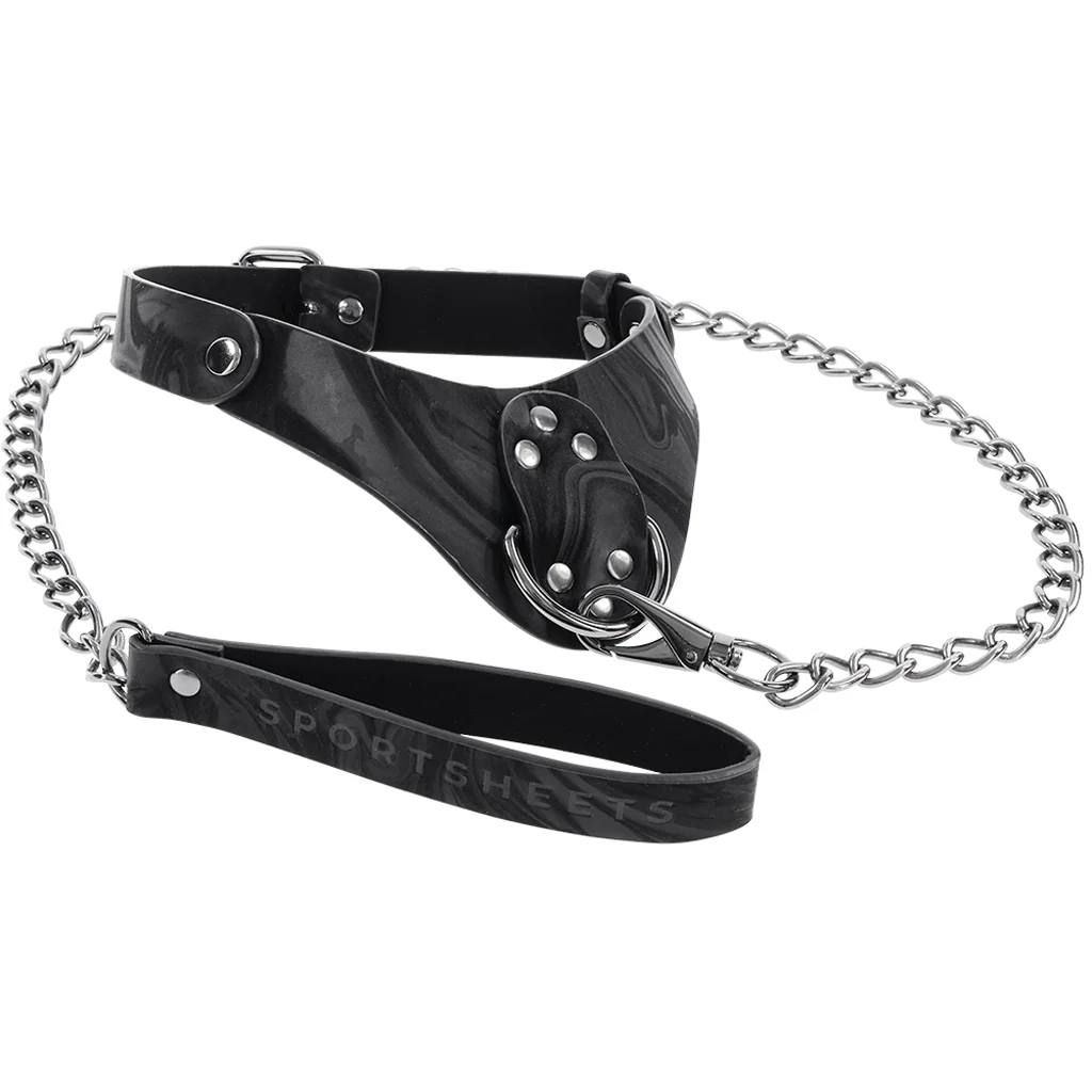 Velvet Noir Collar & Leash - Image 2