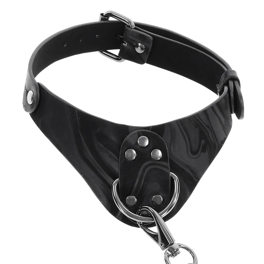 Velvet Noir Collar & Leash - Image 4