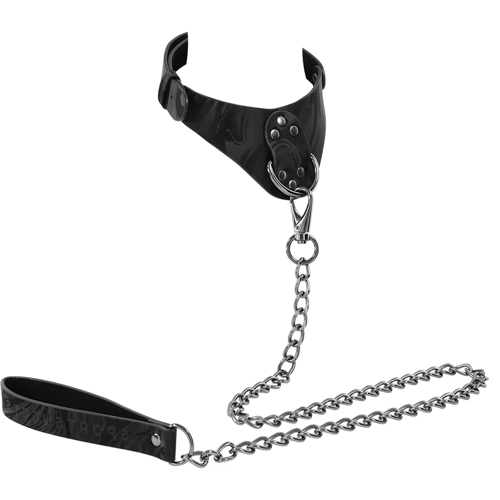 Velvet Noir Collar & Leash - Image 5