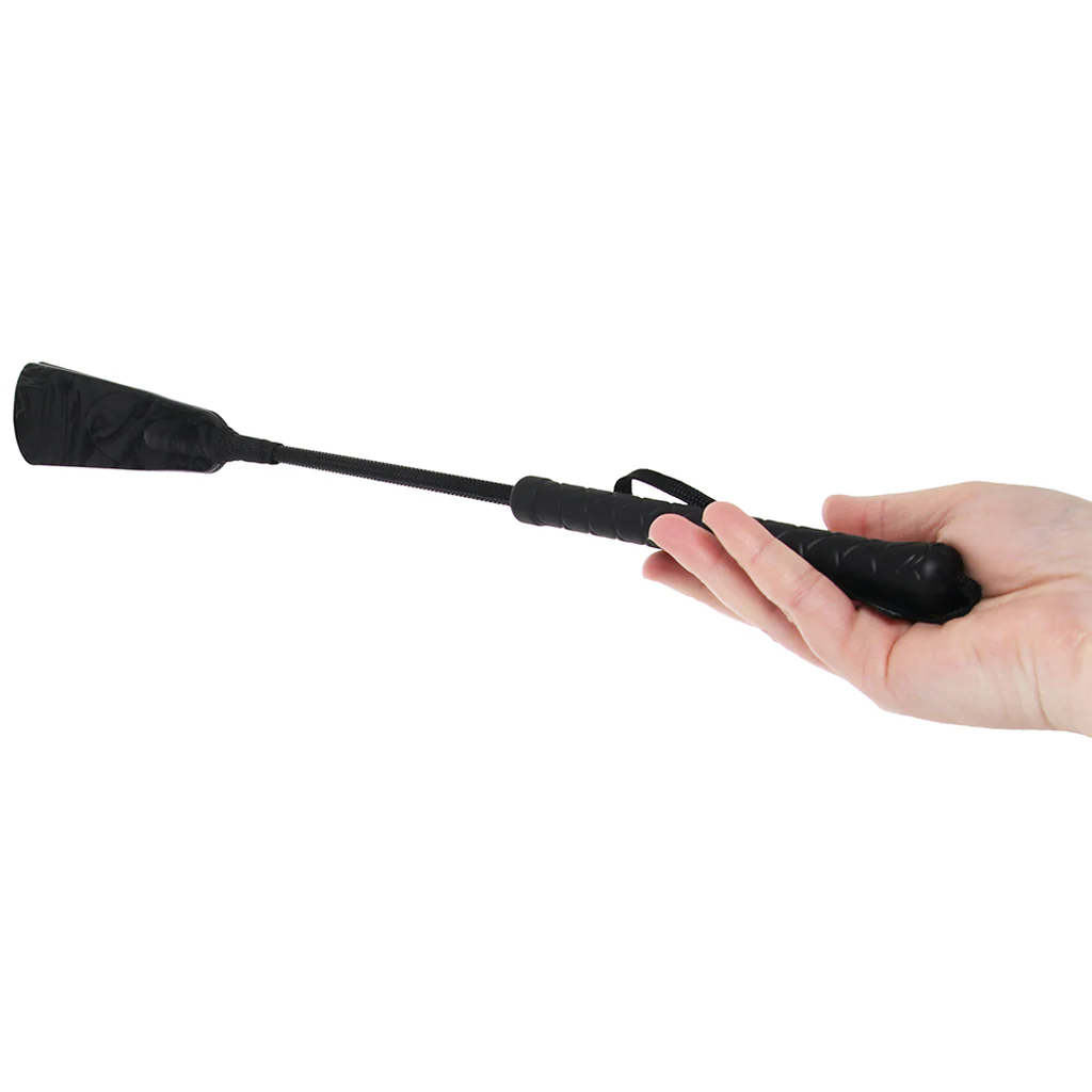 Velvet Noir Strike Riding Crop - Image 4