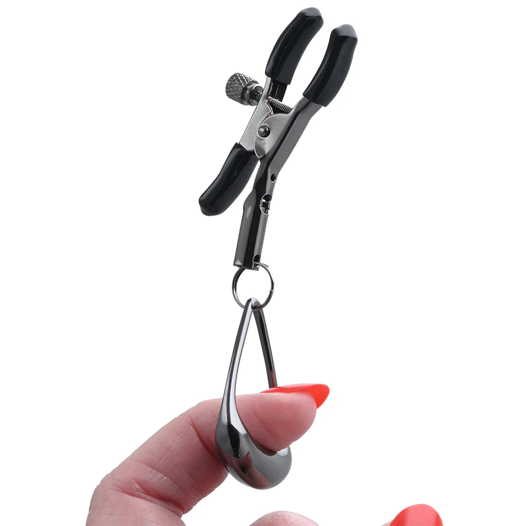 Velvet Noir Tuggable Nipple Clamps - Image 3