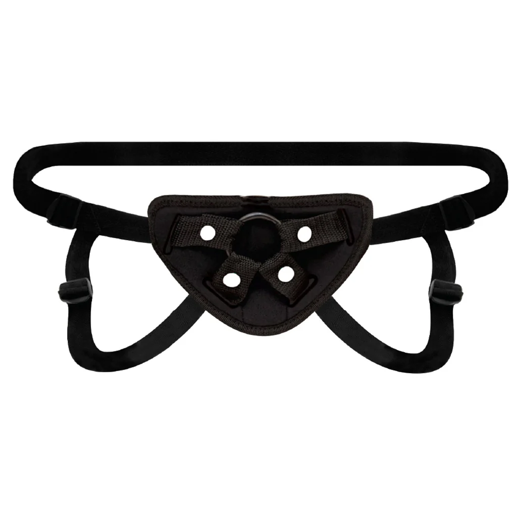 Vibrating 9.5 Inch Strap-On Set - Image 3