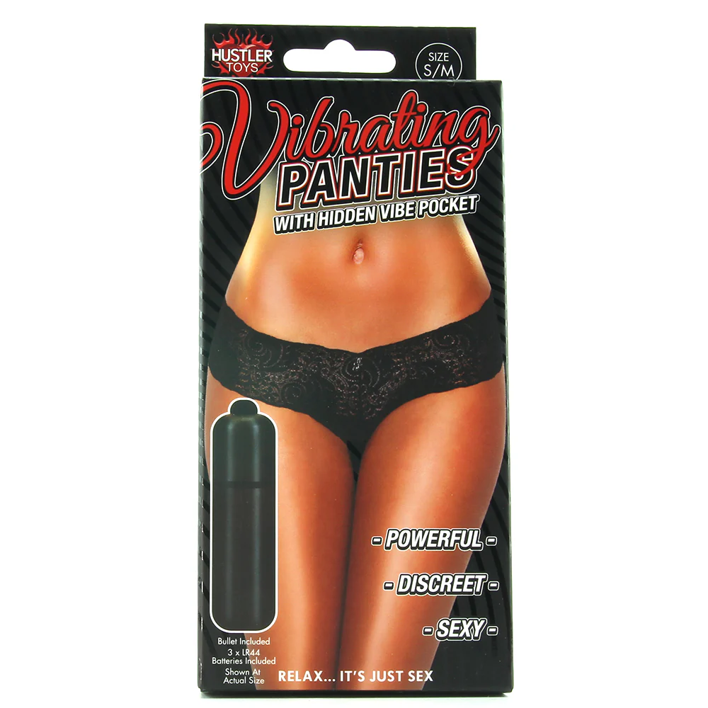 Vibrating Panties with Hidden Vibe Pocket /L - Image 6