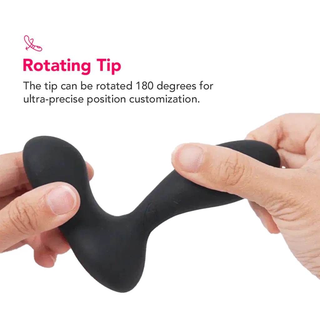 Vick Neo Prostate and Perineum Massager in Black - Image 4