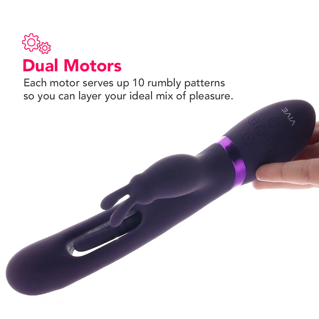Vive Mika Triple Action Rabbit Vibe - Image 4