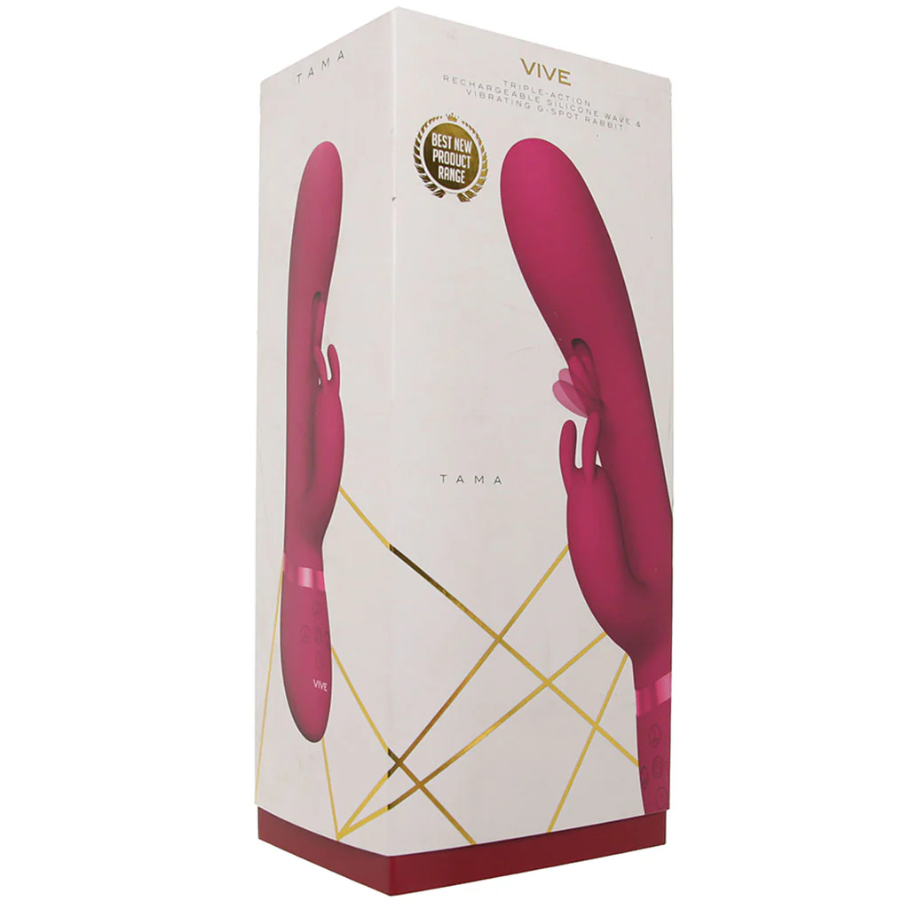 Vive Tama Triple Action G-Rabbit Vibe in Pink - Image 9