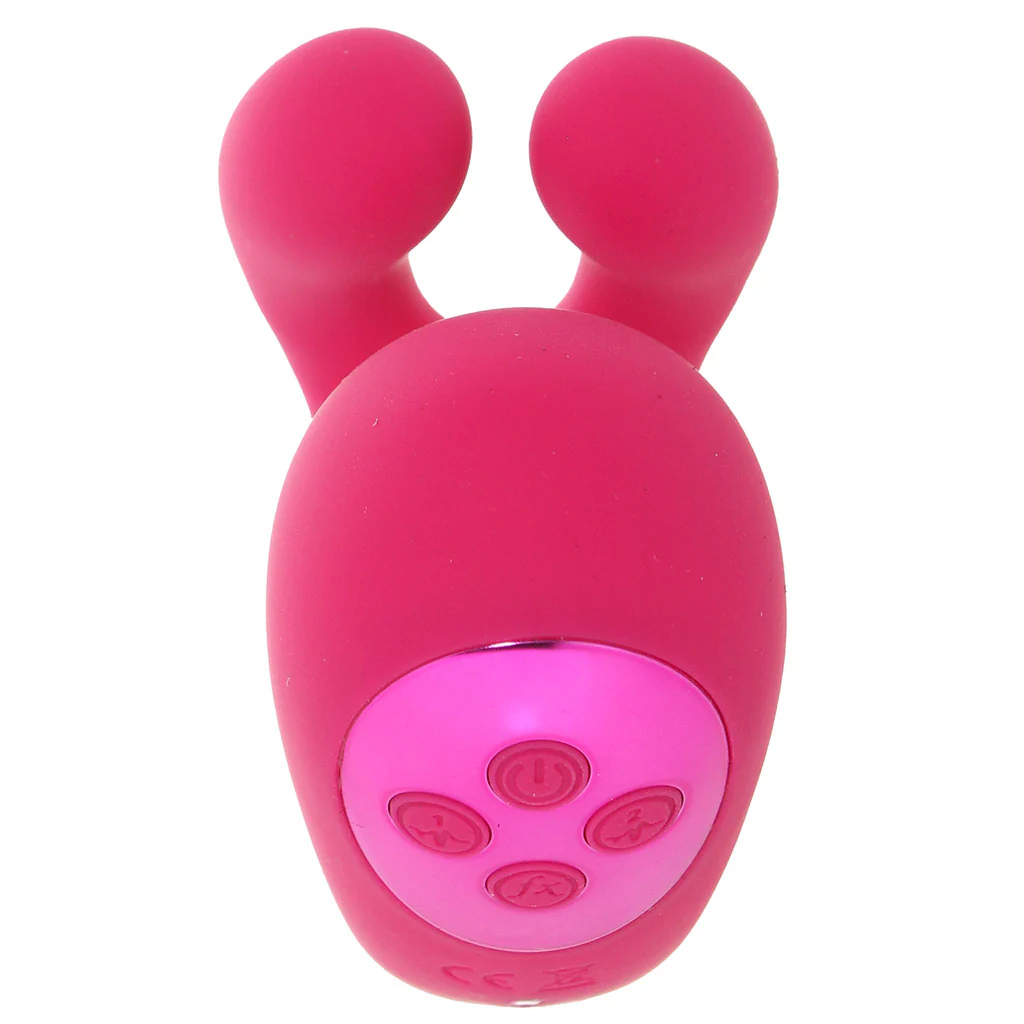 Vive Yoko Triple-Action Dual Prong Vibe in Pink - Image 5