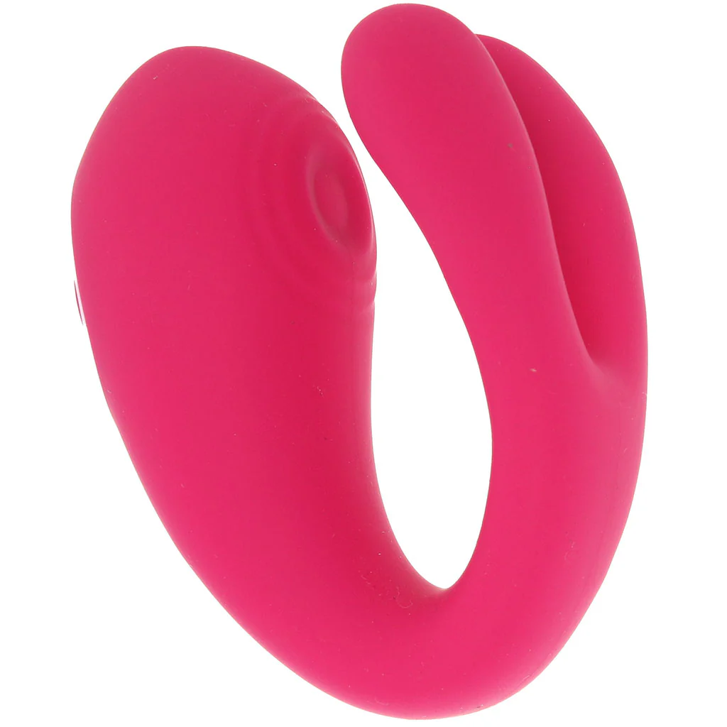 Vive Yoko Triple-Action Dual Prong Vibe in Pink - Image 6