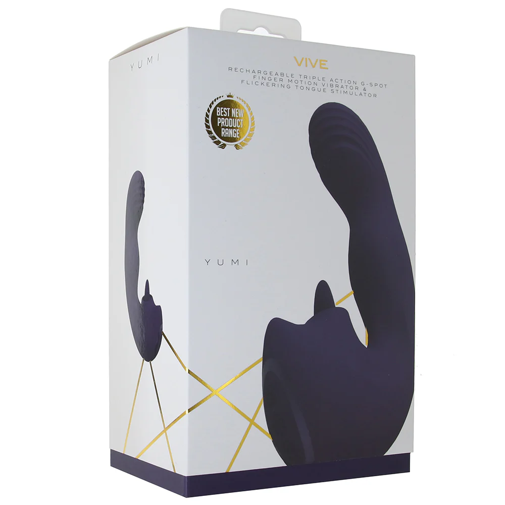 Vive Yumi Triple Action Flickering G-Spot Vibe - Image 6