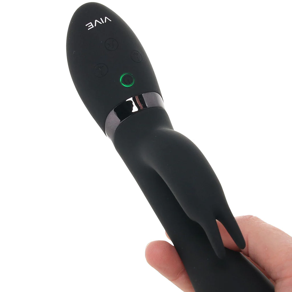 Vive Zosia Silicone Rabbit Vibe in Black - Image 6