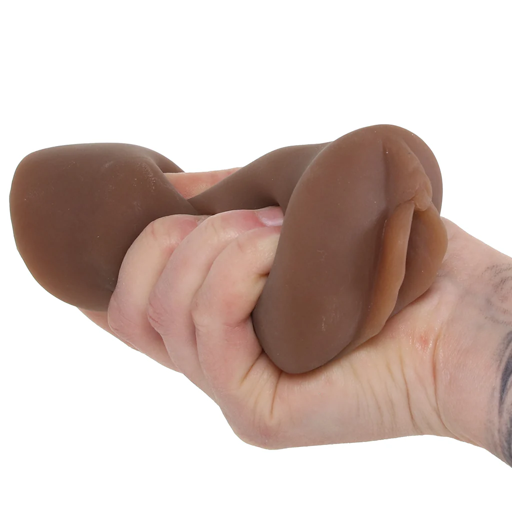 Vivid Raw Pound It Pure Skin Stroker in Brown - Image 6