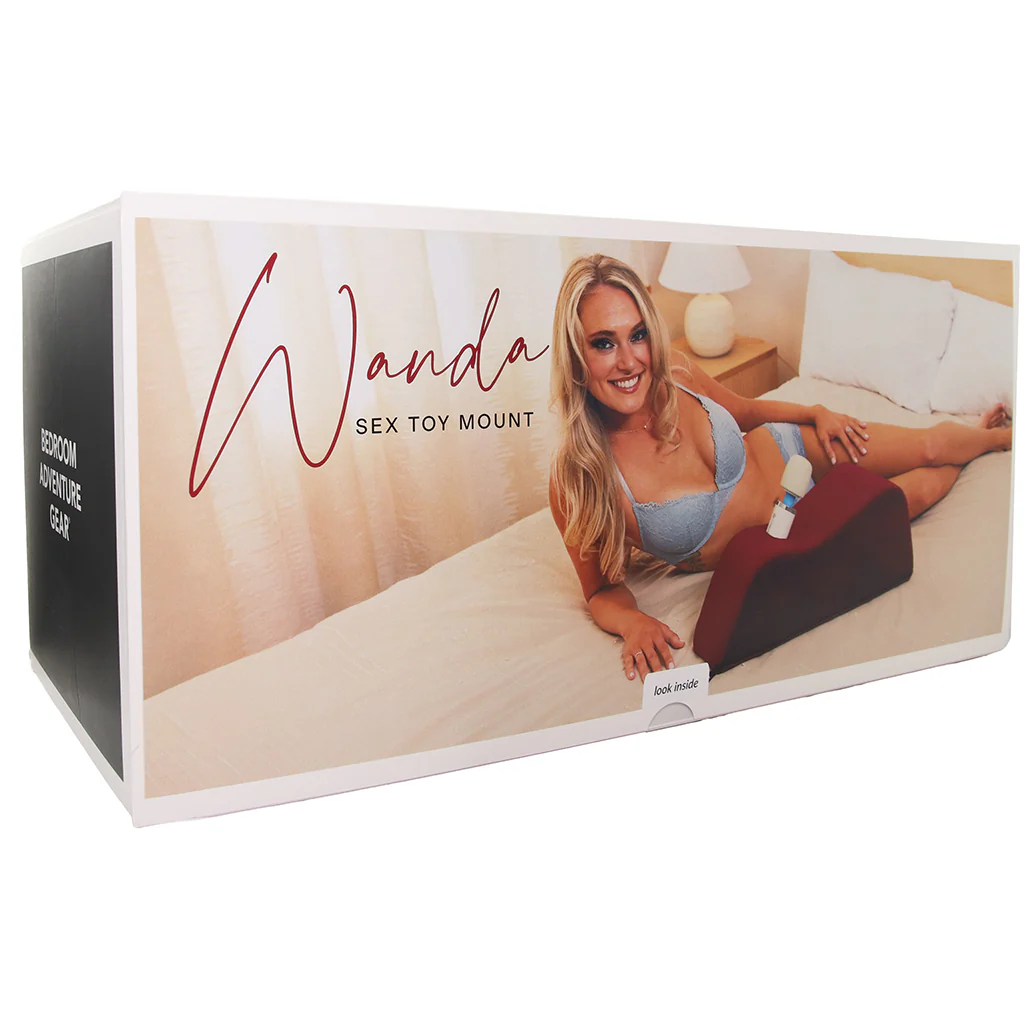Wanda Sex Toy Mount in Merlot - Image 9