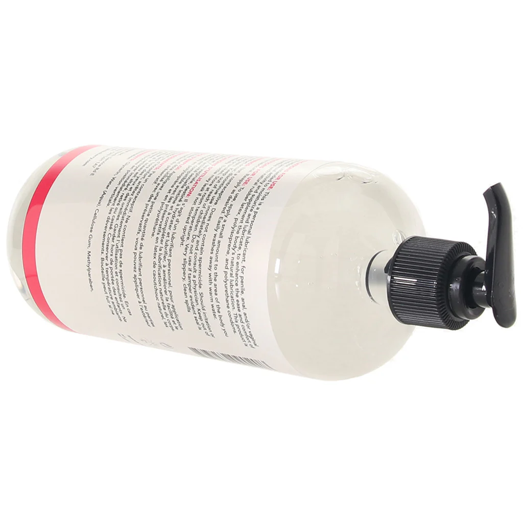 PinkCherry Water Based Anal Lubricant in 16oz/475ml - Image 2
