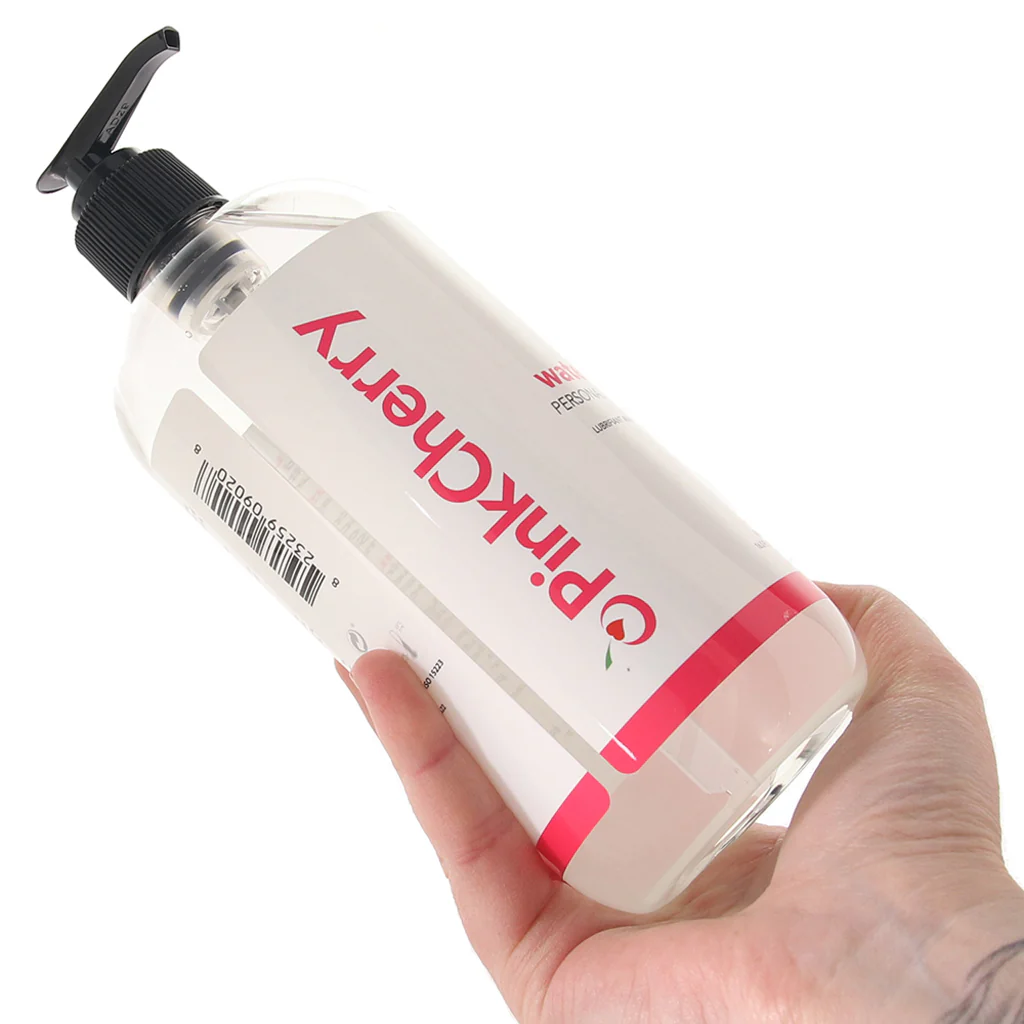PinkCherry Water Based Anal Lubricant in 16oz/475ml - Image 4