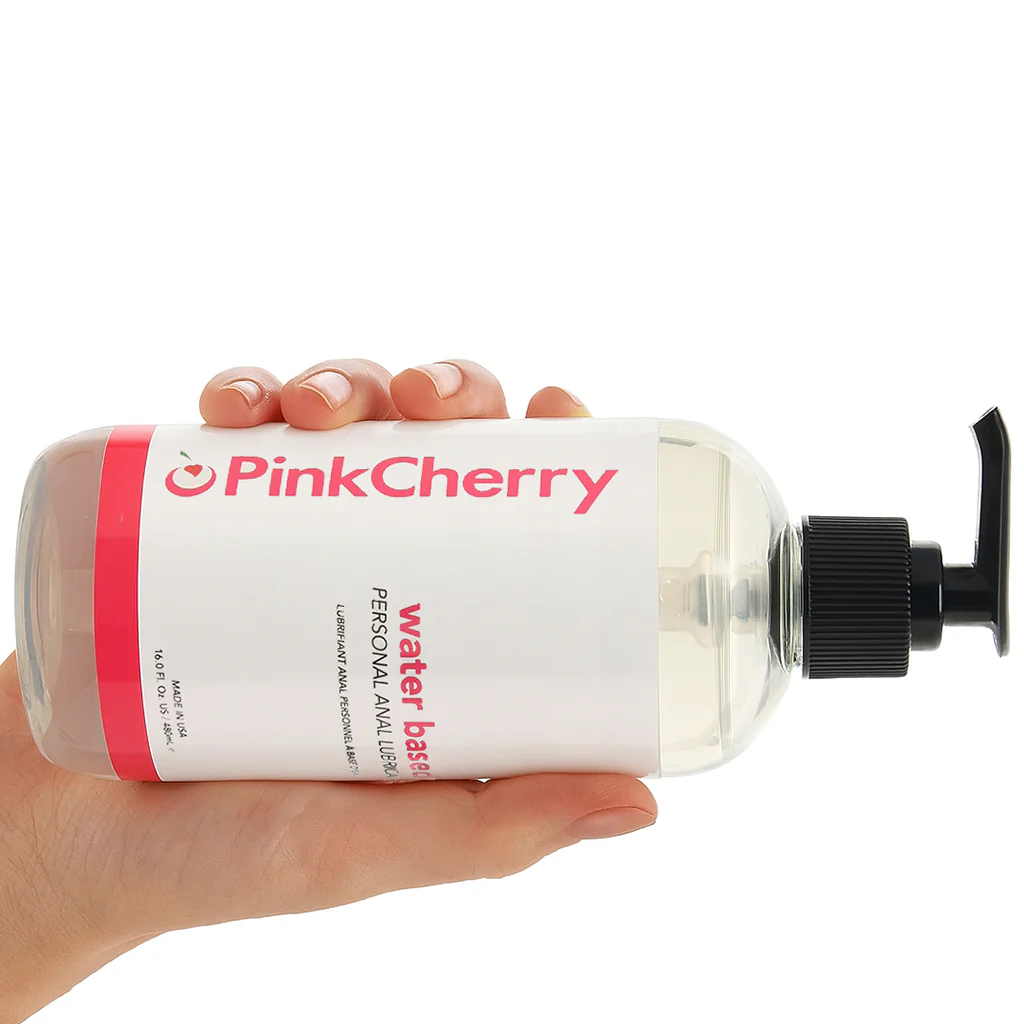 PinkCherry Water Based Anal Lubricant in 16oz/475ml - Image 8
