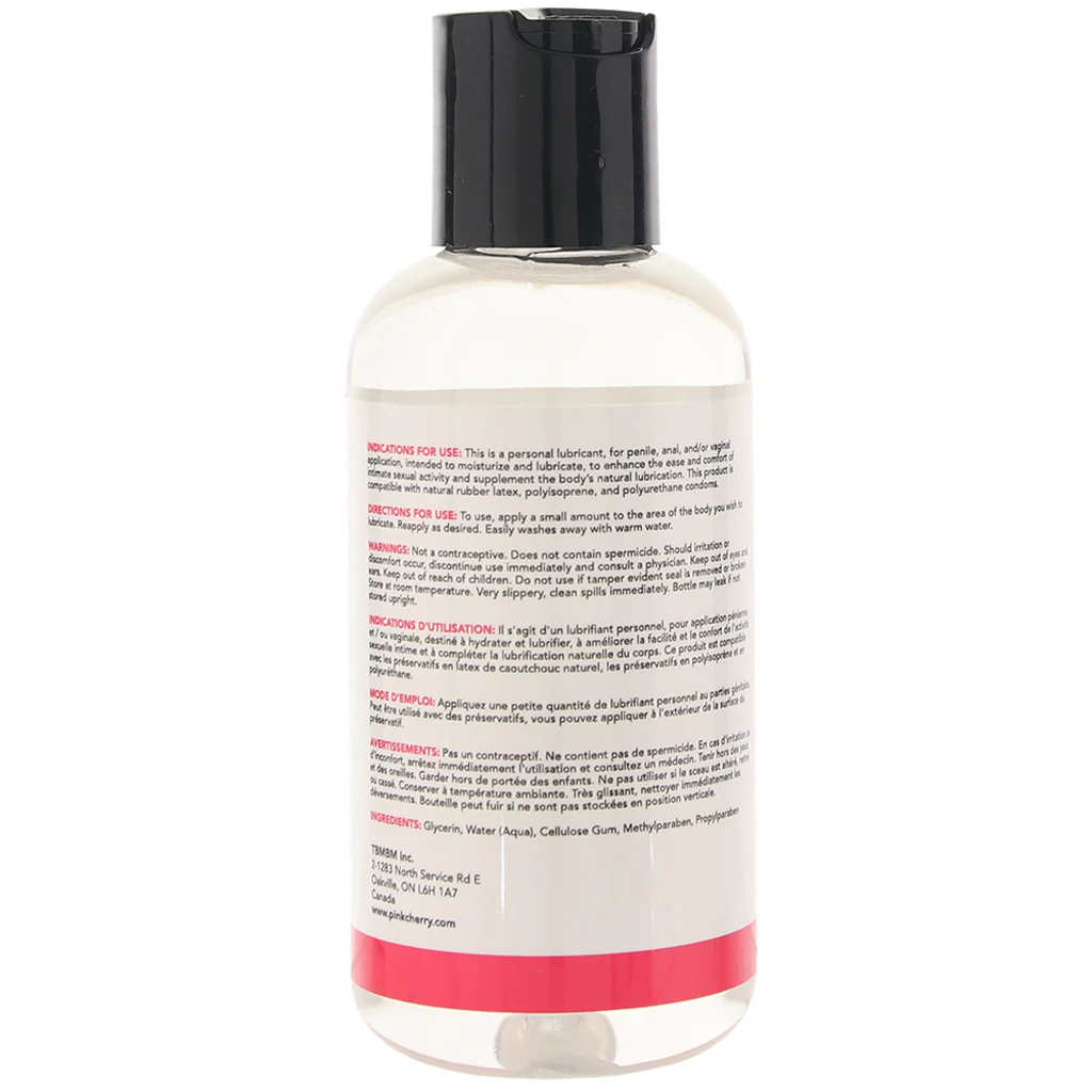 PinkCherry Water Based Anal Lubricant in 4.5oz/133ml - Image 3