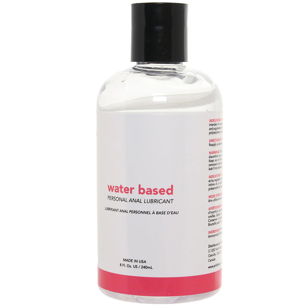 PinkCherry Water Based Anal Lubricant in 8oz/240ml - Image 3
