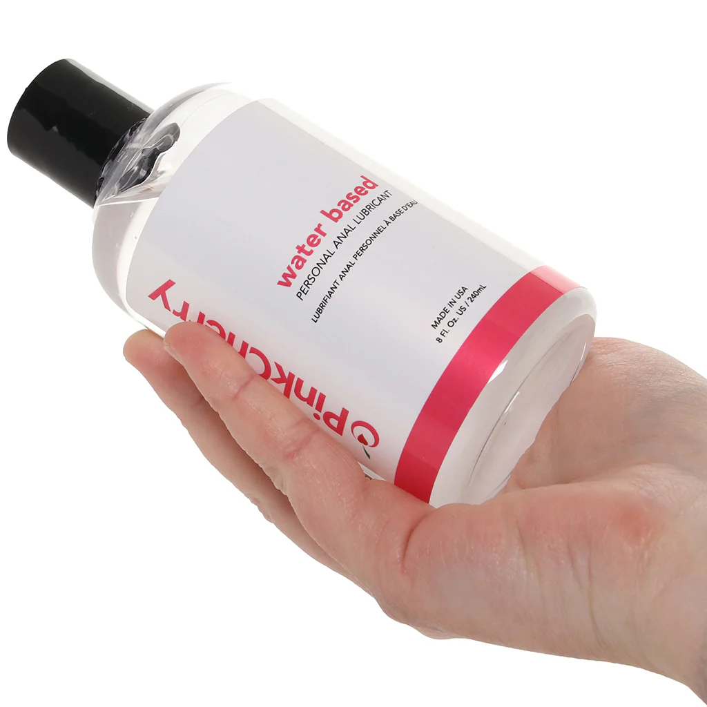 PinkCherry Water Based Anal Lubricant in 8oz/240ml - Image 4