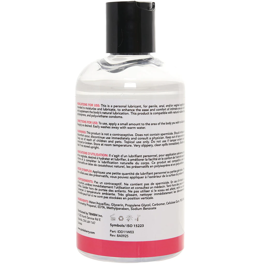 PinkCherry Water Based Anal Lubricant in 8oz/240ml - Image 9
