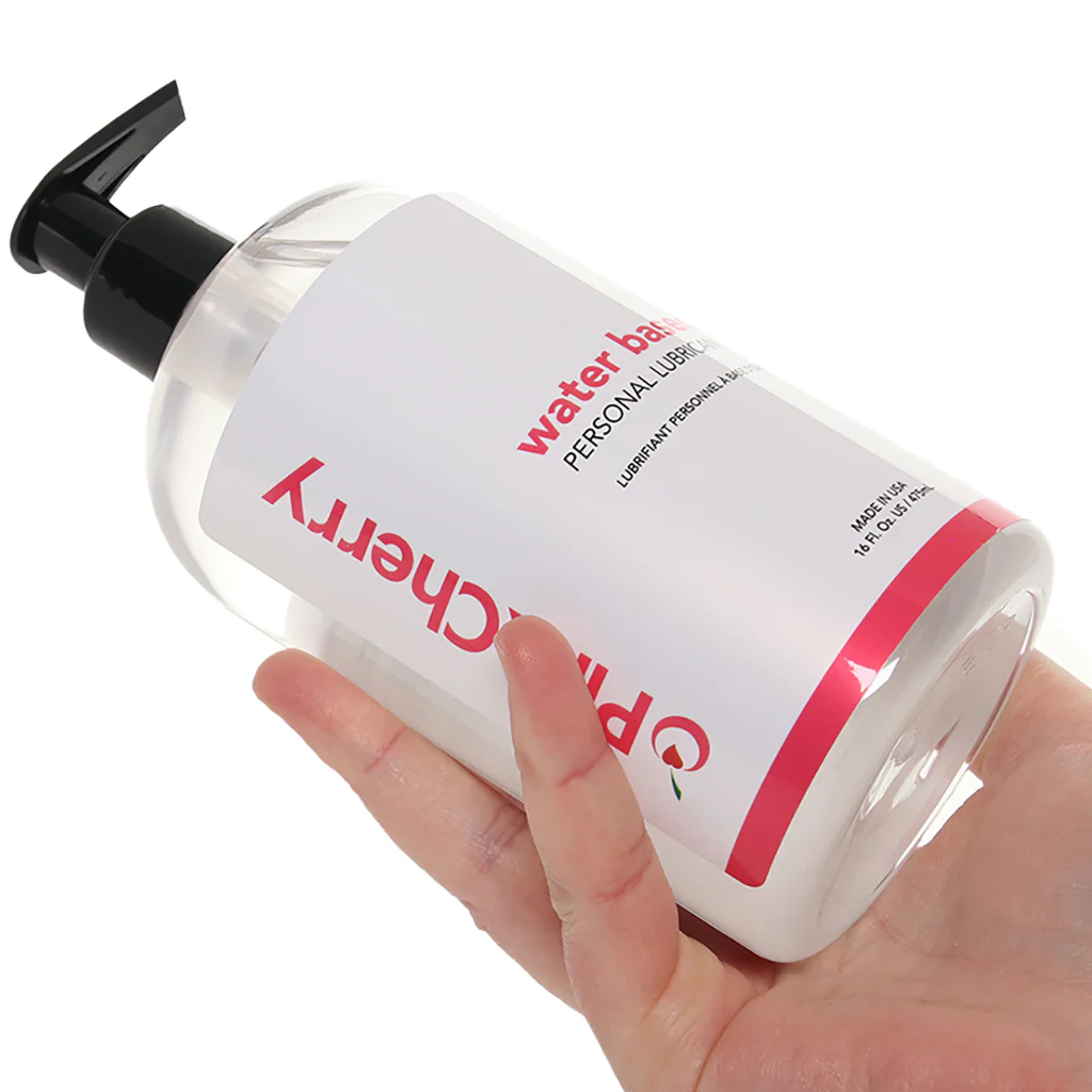 PinkCherry Water Based Lubricant in 16oz/475ml - Image 4