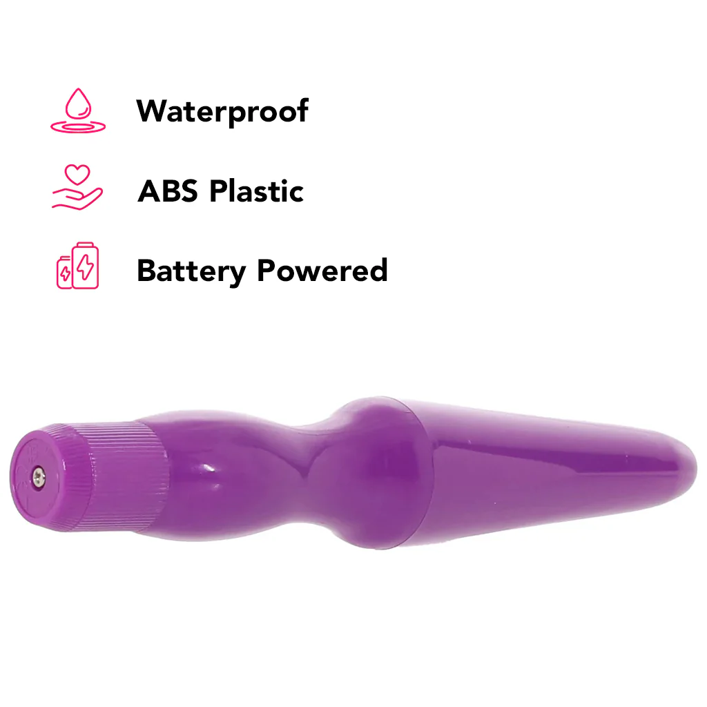 Waterproof Anal Probe Vibe in Purple - Image 5