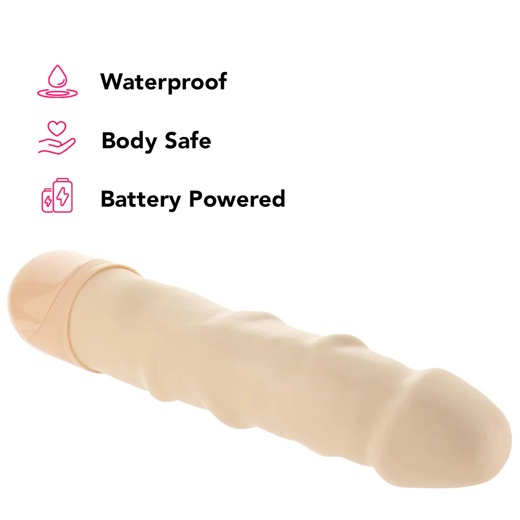 Waterproof Power Stud Rod Vibe in Ivory - Image 6