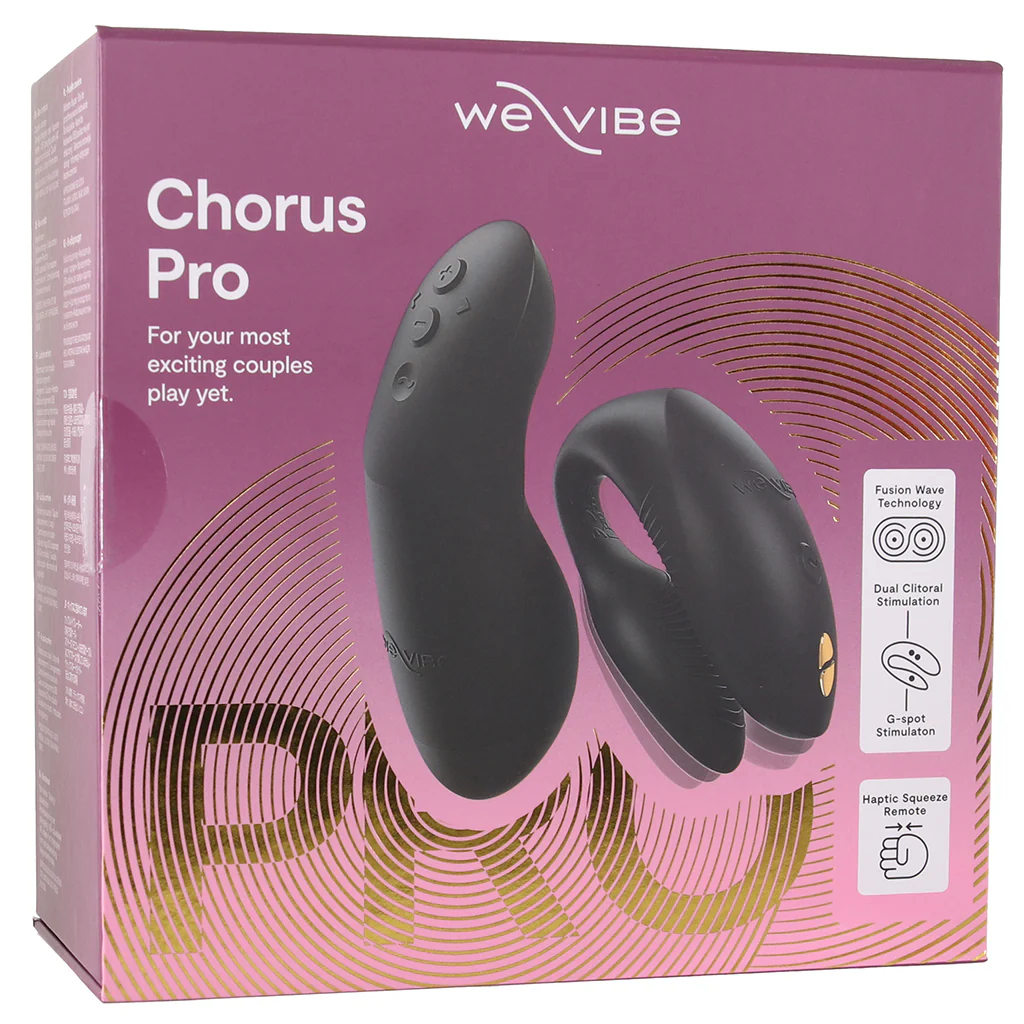 We-Vibe Chorus Pro Couples Vibe in Satin Black - Image 9