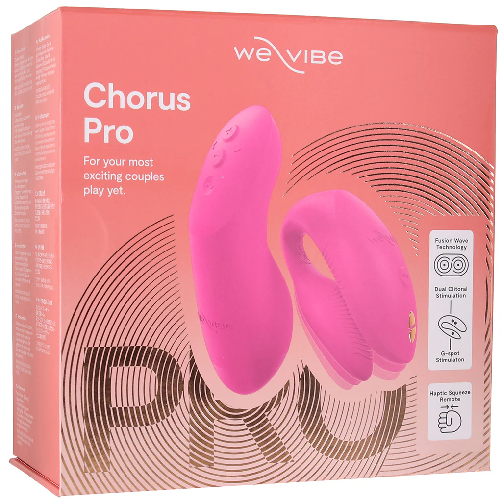 We-Vibe Chorus Pro Couples Vibe in Electric Pink - Image 9