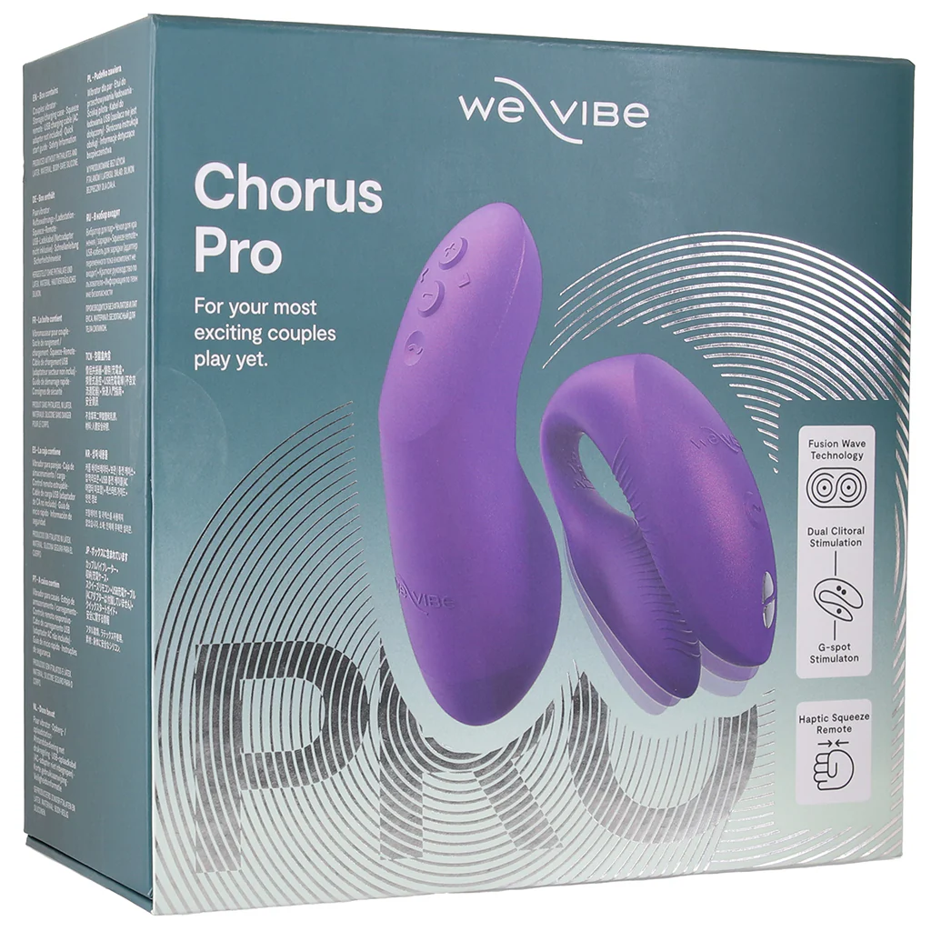 We-Vibe Chorus Pro Couples Vibe in Cosmic Purple - Image 9