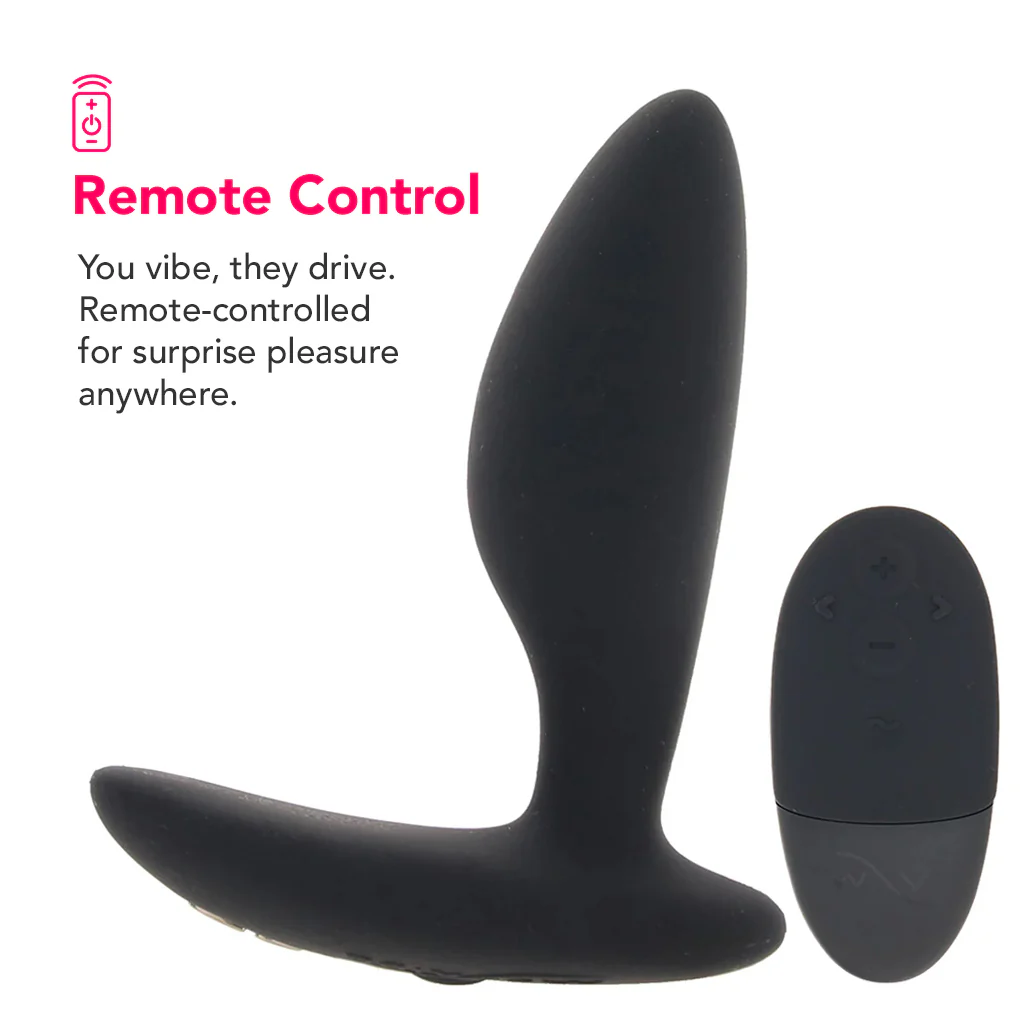 We-Vibe Ditto+ Vibrating Anal Plug in Black - Image 3