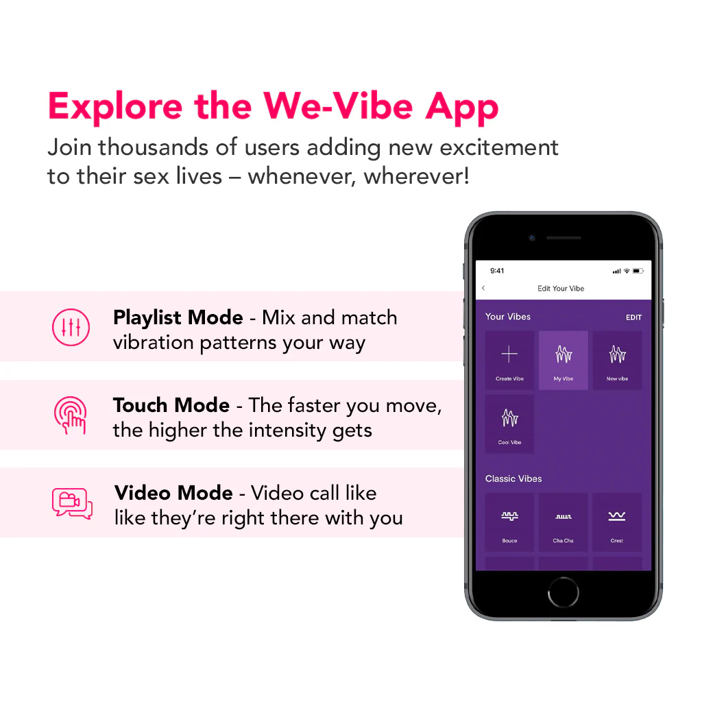 We-Vibe Jive 2 Wearable G-Spot Vibe in Electric Pink - Image 8