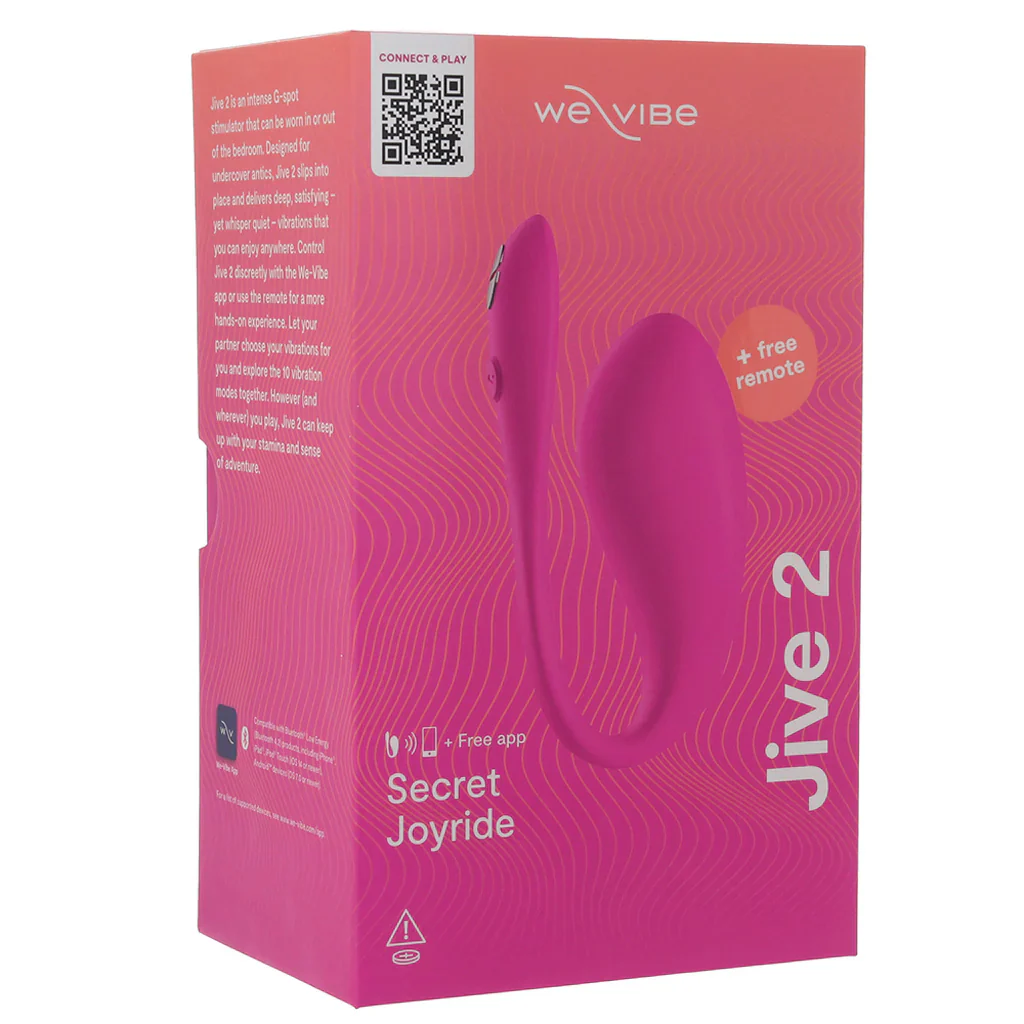 We-Vibe Jive 2 Wearable G-Spot Vibe in Electric Pink - Image 9