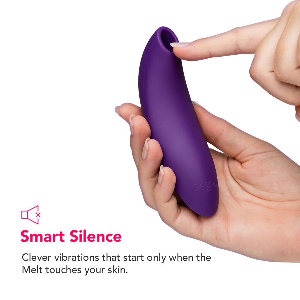 We-Vibe Melt 2 Pleasure Air Clitoral Stimulator in Purple - Image 5