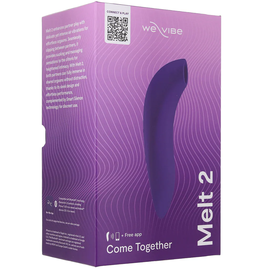 We-Vibe Melt 2 Pleasure Air Clitoral Stimulator in Purple - Image 9