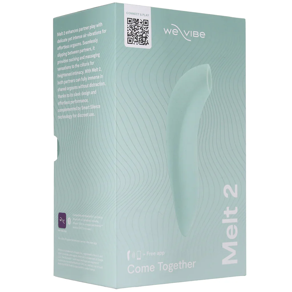 We-Vibe Melt 2 Pleasure Air Clitoral Stimulator in Sage - Image 9