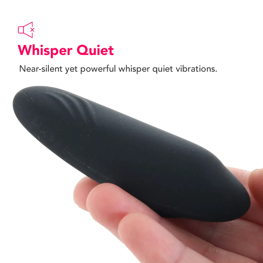 We-Vibe Moxie+ Wearable Clitoral Vibe in Satin Black - Image 4