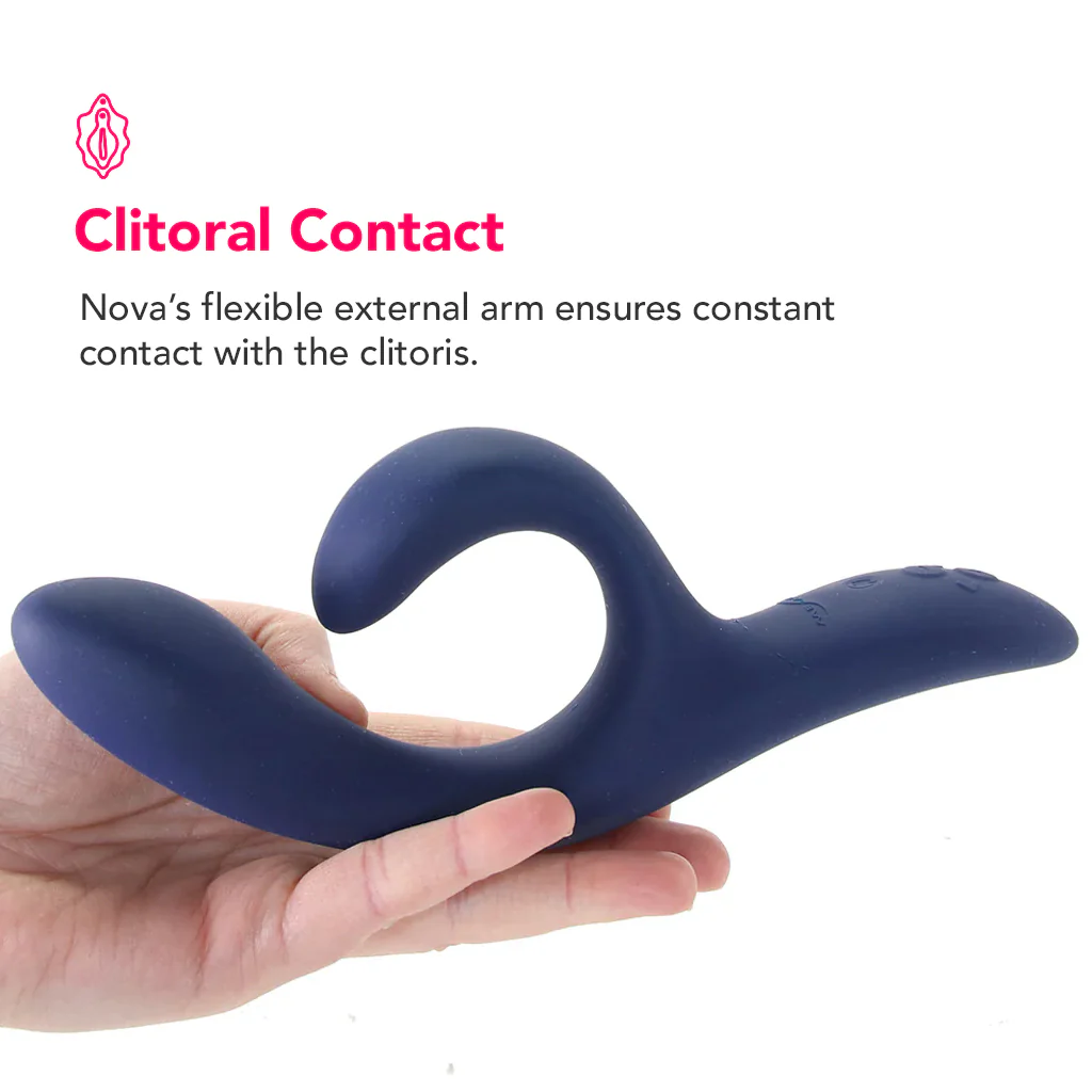 We-Vibe Nova 2 Rabbit Vibe in Midnight Blue - Image 4