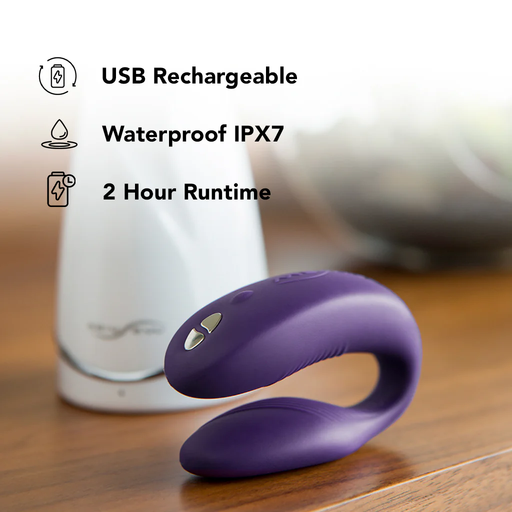 We-Vibe Sync 2 Couple's Vibe in Purple - Image 7