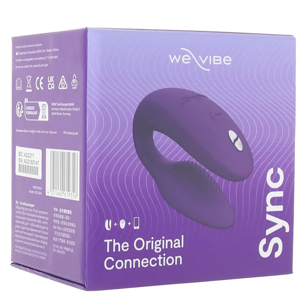 We-Vibe Sync 2 Couple's Vibe in Purple - Image 9