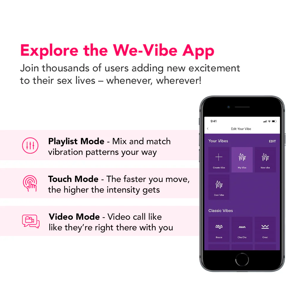 We-Vibe Sync Lite Couple's Vibe in Pink - Image 8