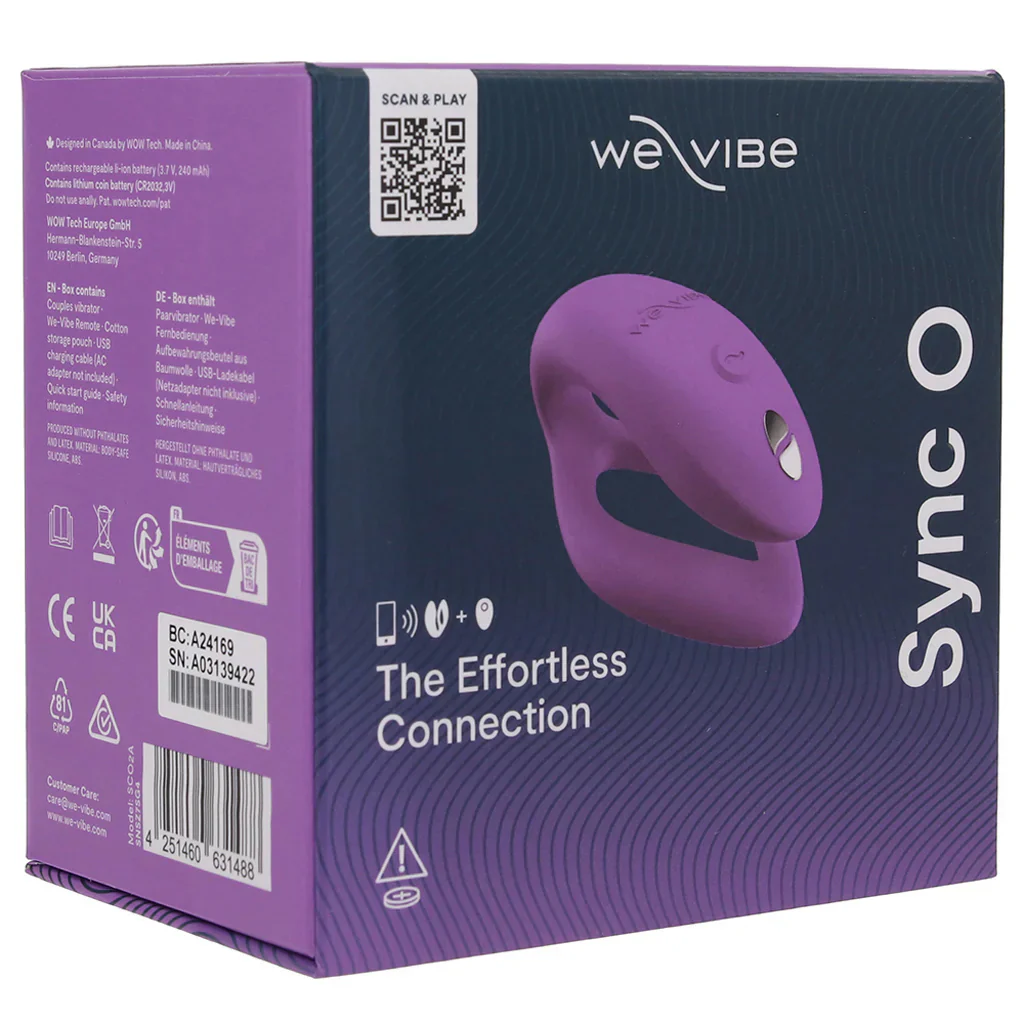We-Vibe Sync O Expanding Couples Vibe in Purple - Image 9
