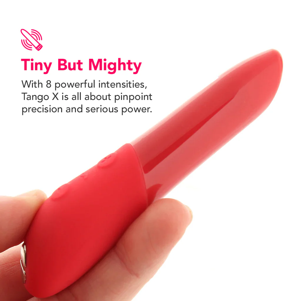 We-Vibe Tango X Power Play Bullet Vibe in Cherry Red - Image 2